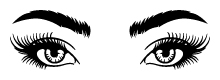 Eyelashes SVG, Lashes, Eyes, Eyebrow, Bundle, Eyelashes silhouette, Makeup, SVG- jpeg - eps - png